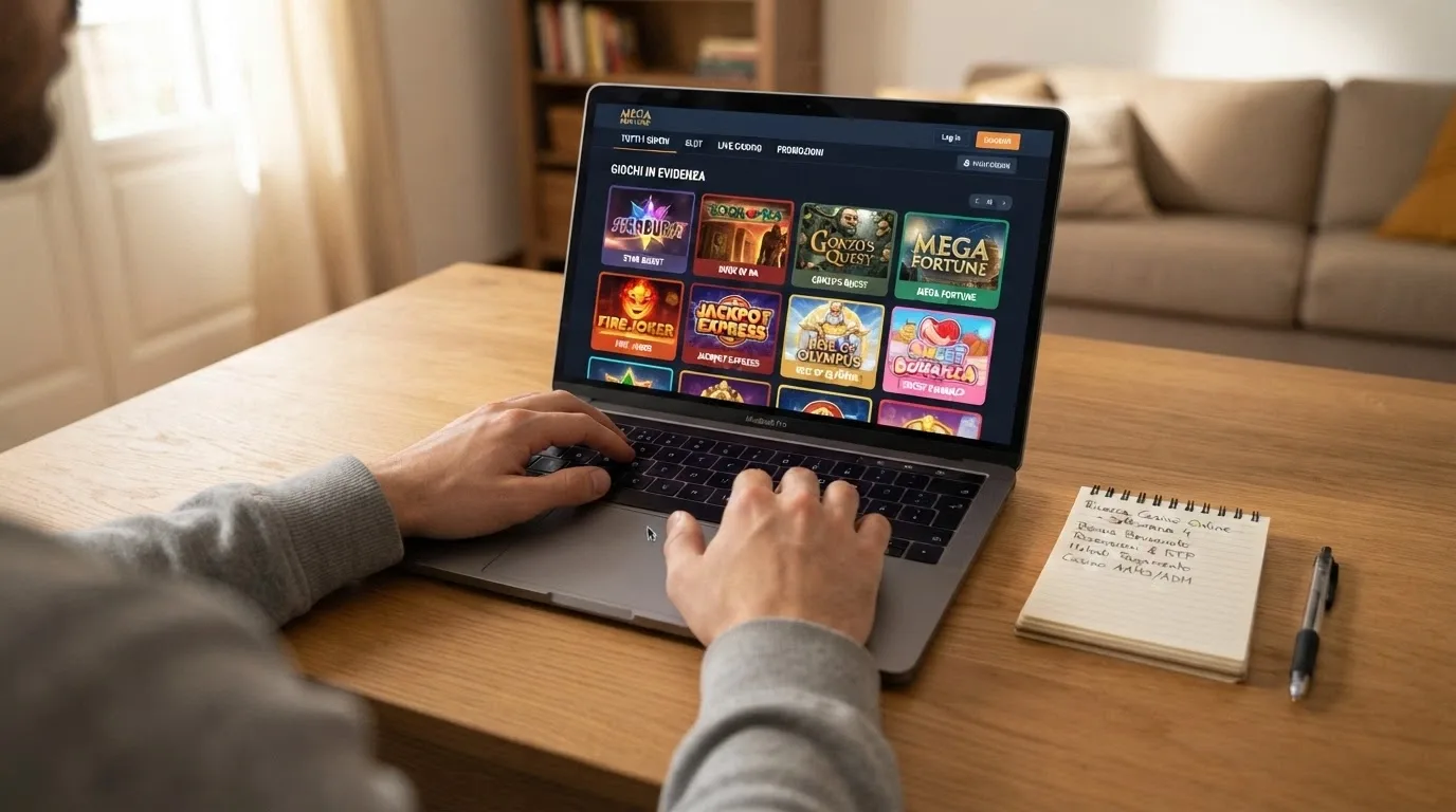 Loghi dei casinò online italiani con concessione ADM che offrono slot Big Time Gaming