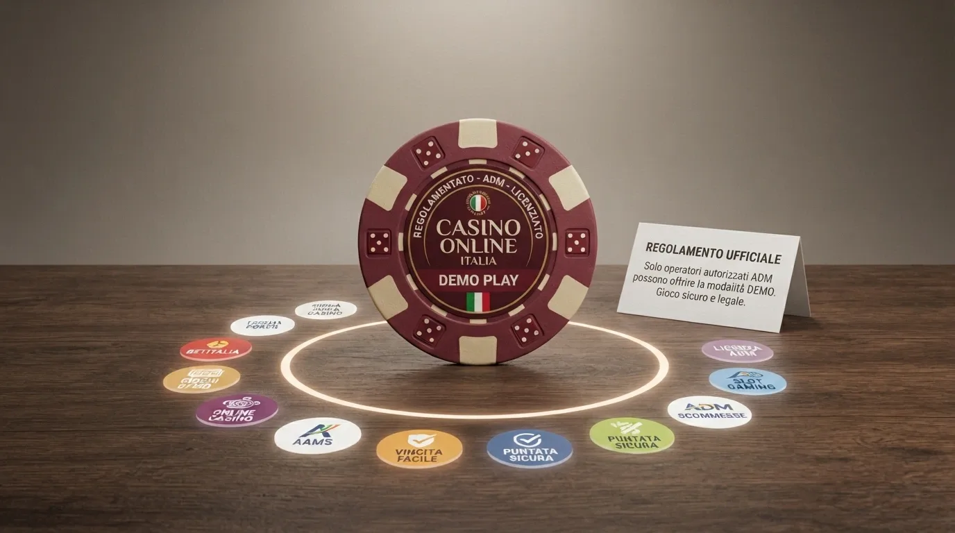 Logo ufficiale dell'Agenzia delle Dogane e dei Monopoli accanto ai marchi dei casinò recensiti