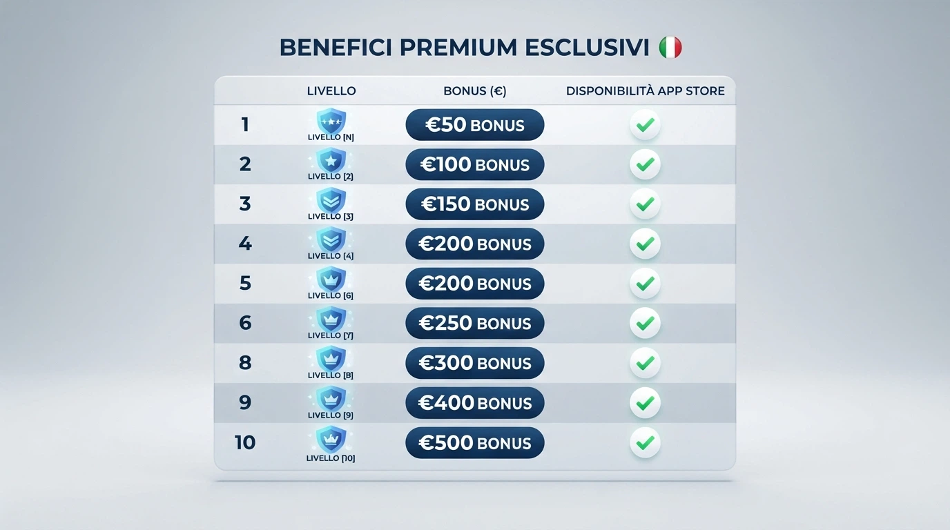 Tabella comparativa dei 10 operatori ADM con app per iPhone, con concessione, bonus e disponibilità su App Store